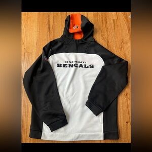 Reebok Cincinnati Bengals NFL Team Apparel hoodie sweatshirt